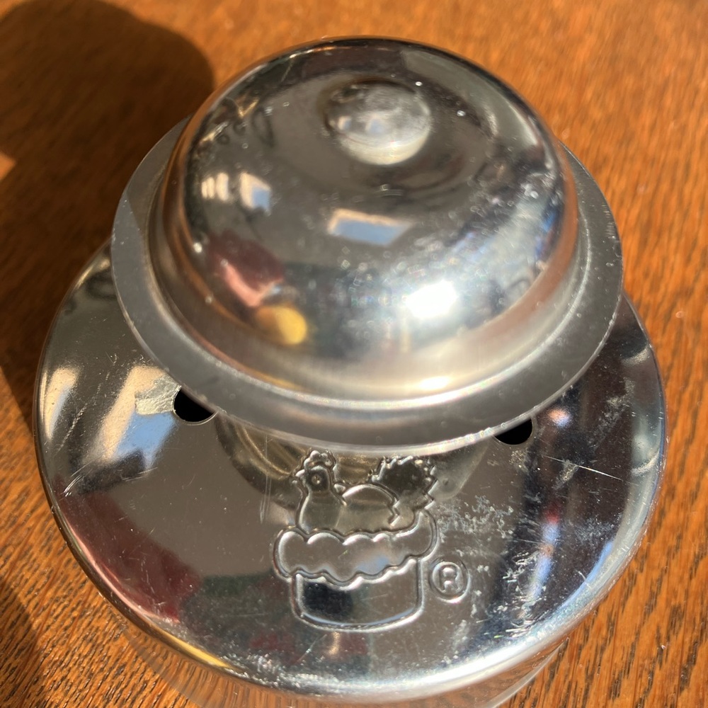 Pampered chef “Cut & Seal” makes pastries or crustless sandwiches or appetizers.
